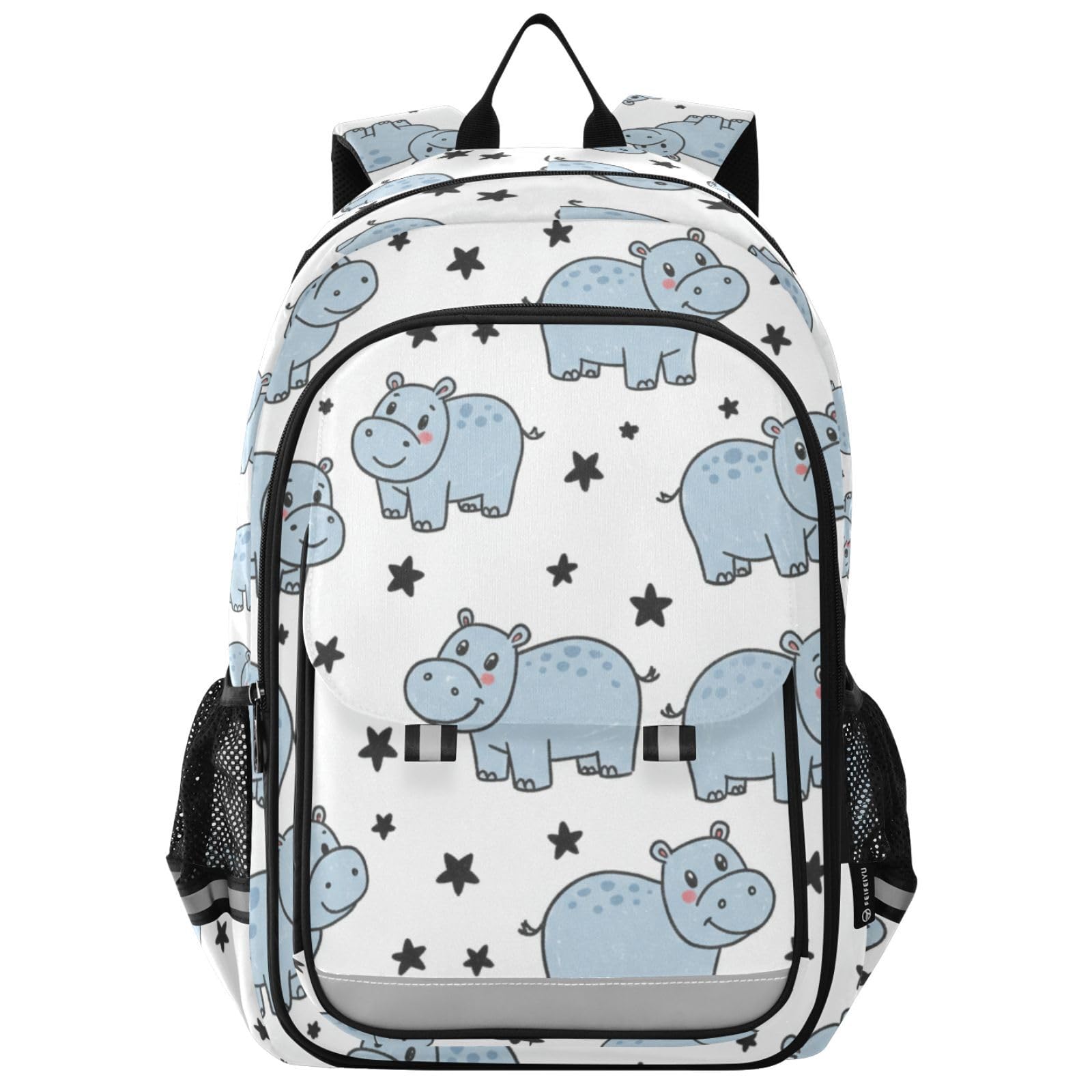 Mnsruu Sac à dos pour ordinateur portable de 15,6 pouces - Sac à dos de voyage léger pour le travail universitaire - 45 x 33 x 17 cm