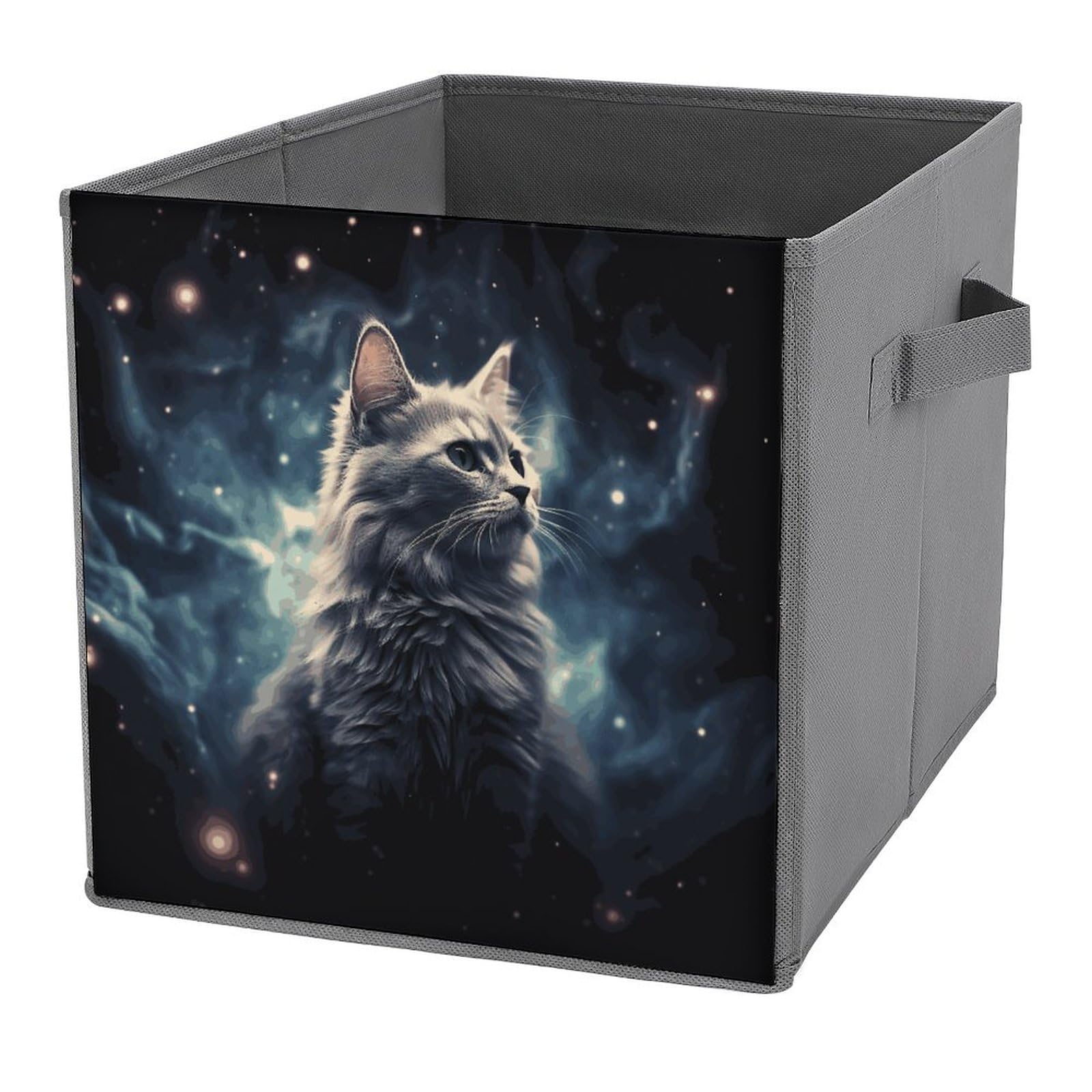 Panier rangement chat nébuleuse pour éliminer le désordre et protéger vos habits