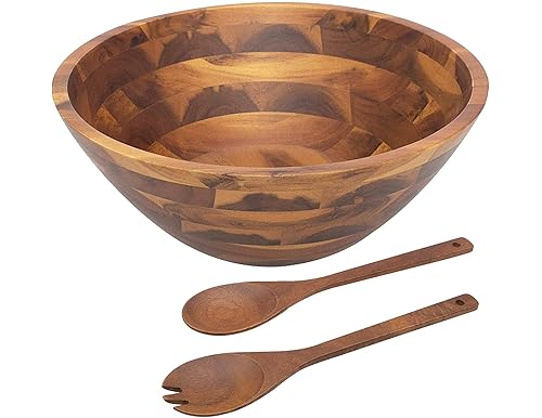 Best Large Wooden Salad Bowls: Top Picks for 2024