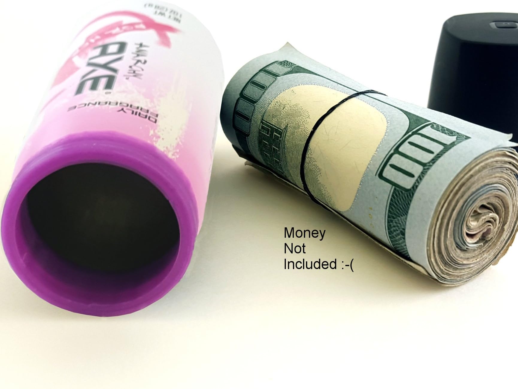 Small Travel Size Can Safe - Diversion Safe - Stash Can (Axe 'Anarchy for Her')