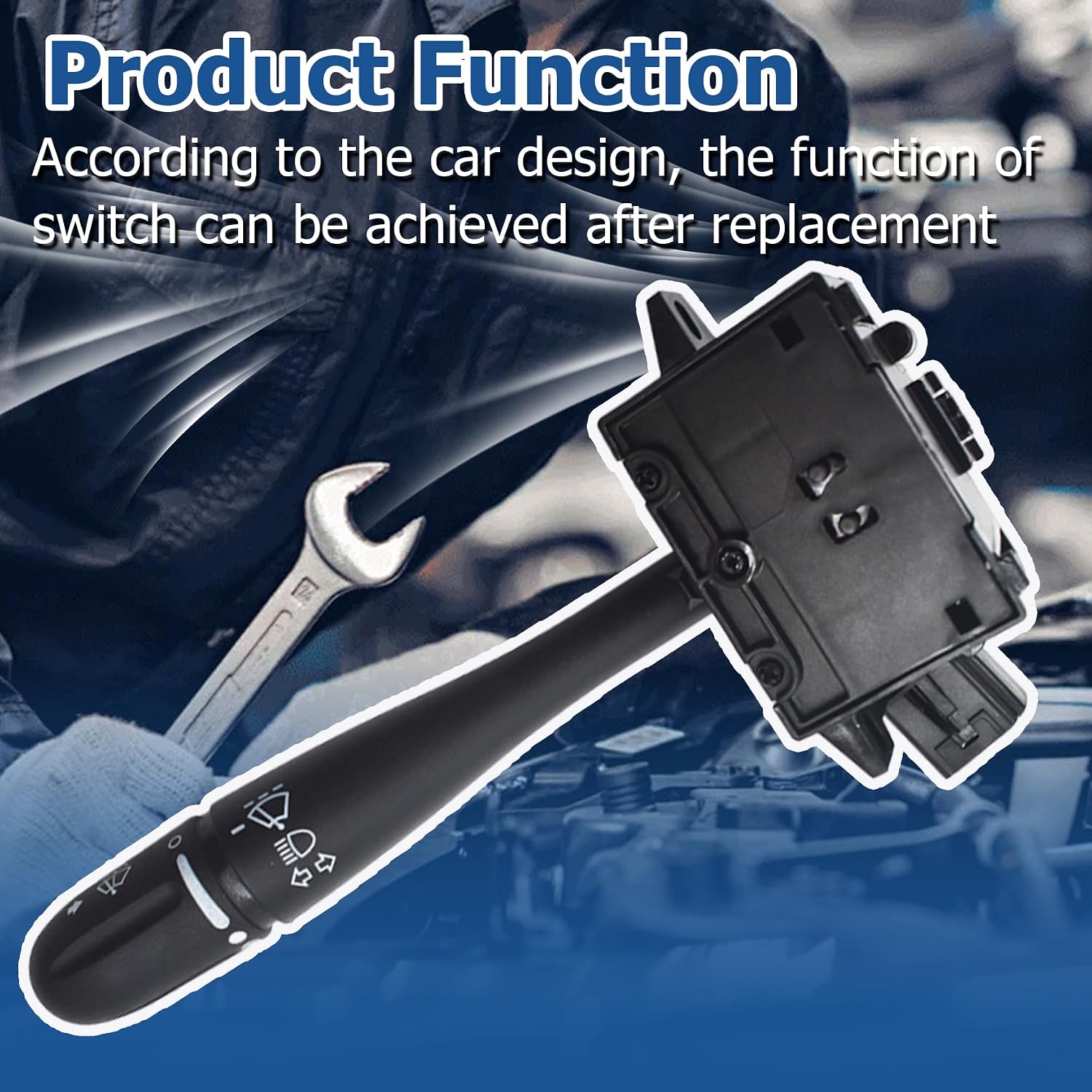 WFLNHB Turn Signal Switch Replacement for Grand Caravan 2001-2007 9620902 4685711AA