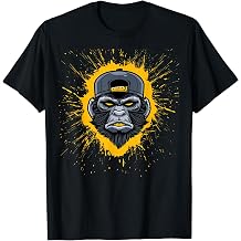 Buff Alpha Silverback Gorilla Ape Design Boxing Gorilla Gym T-Shirt