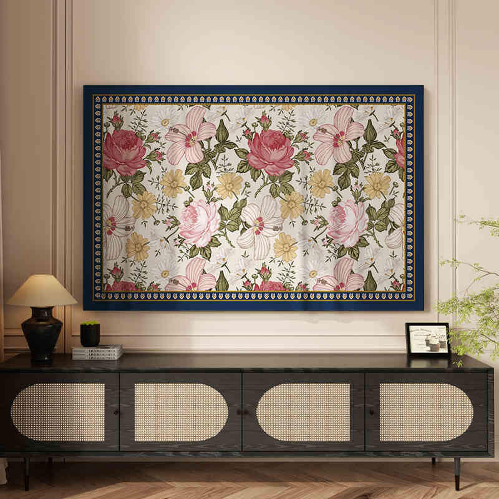 Housse de protection télévision anti-poussière et lavable pour écran mural
