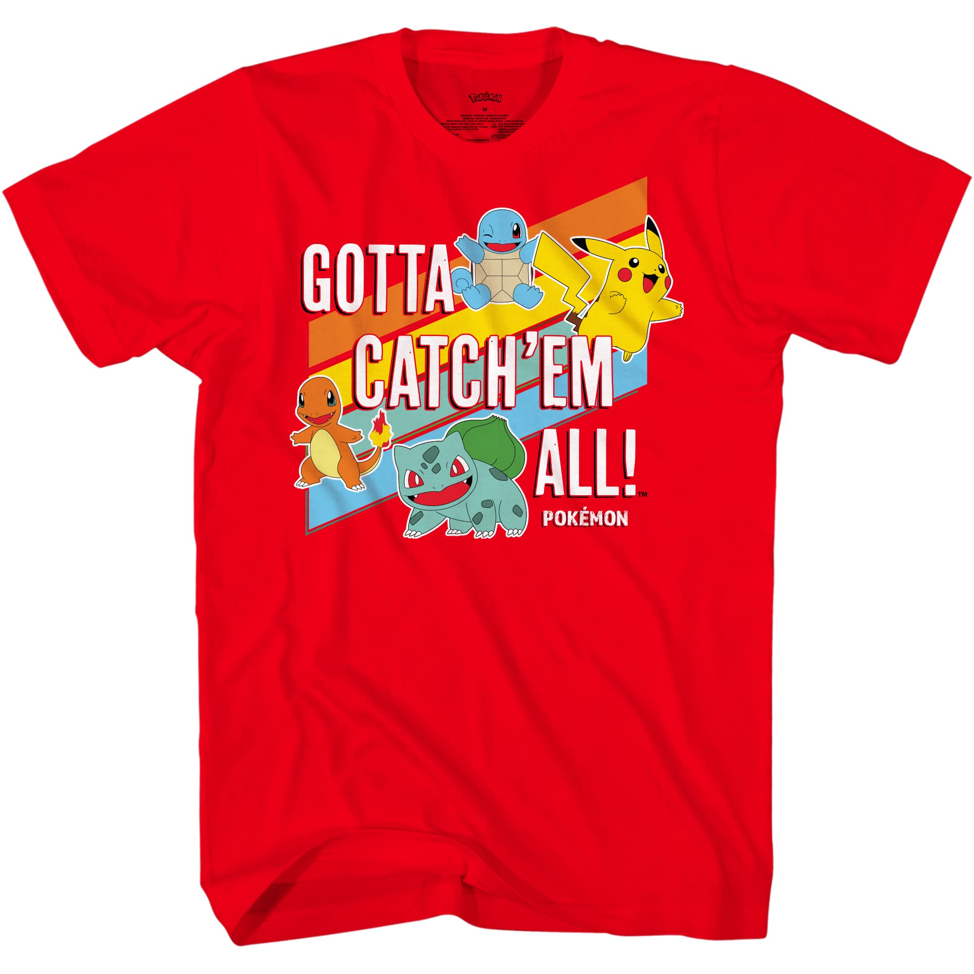 Pokemon Anime Cute Pikachu & Pokedex Graphic T-Shirt for Boys & Girls Comfy Tee - Little and Big Kids Sizes S-XL