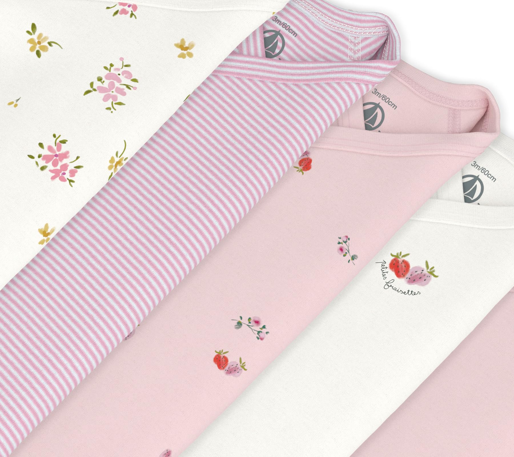 Petit Bateau Baby - Mädchen A0f8r Unterwäsche für den Tag (5er Pack)
