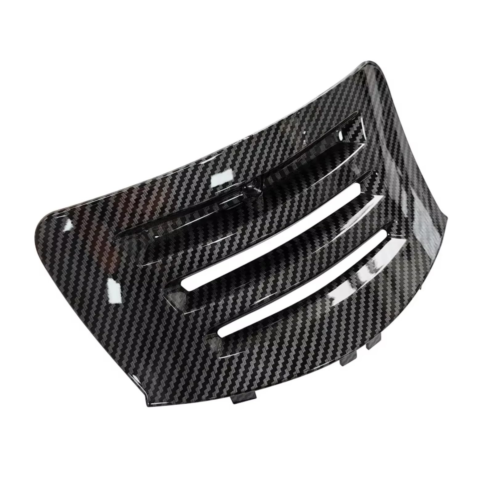 Compatibile Con Vespa Per Sprint Per Primavera 150 2018-2023 Moto Trasparente Scooter Coperchio Della Testata Di Aspirazione Dell'aria Trim Antiscivolo Serbatoio(Carbon-Look)