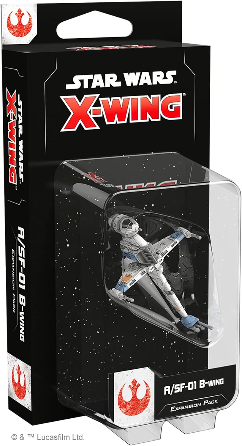Star Wars X-Wing 2nd Edition Miniatures Game A/SF-01 B-Wing EXPANSION PACK - Strategy Game for Adults and Kids, Ages 14+, 2 Players, 45 Minute Playtime, Made by Atomic Mass Games