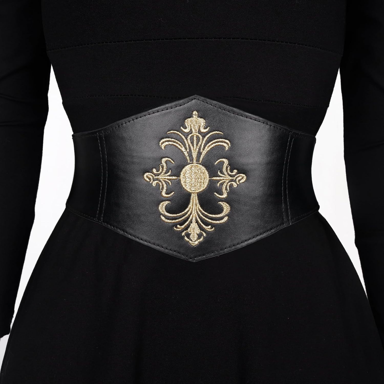 L'VOW Viking Corset Belt for Women - Renaissance Cinch Belt Halloween Medieval Pirate LARP - Image 7