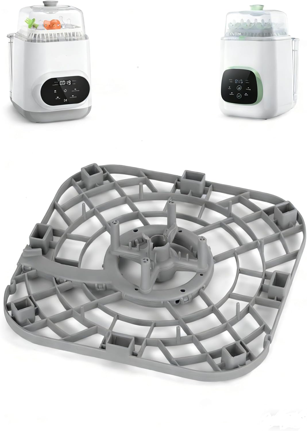 Replacement Base Tray for Momcozy Bottle Washer, Bottom Tray Compatible with MomCozy KleanPal Pro & Grownsy EaseClean Bottle Washer Pro, BPA-Free Baby Bottle Washer Replacement Accessory