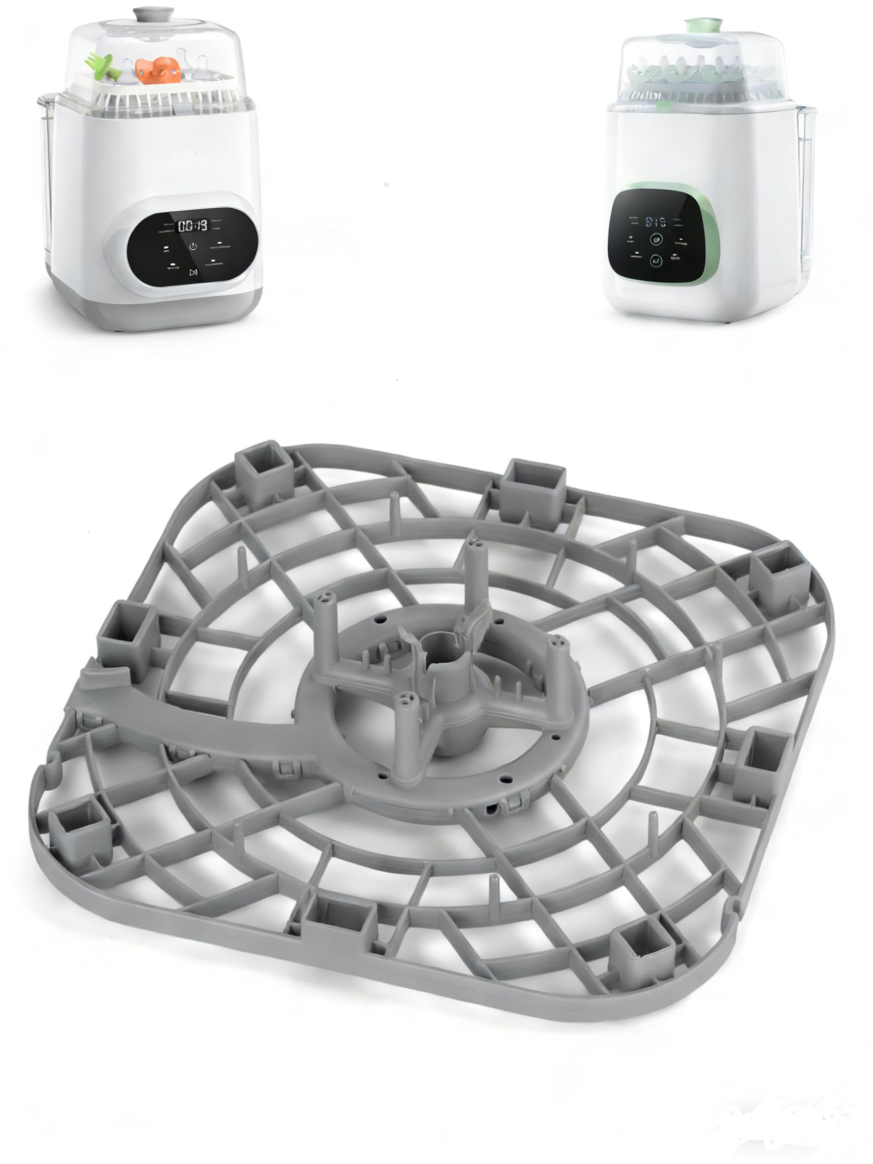 Plateau de base de rechange pour simplifier le lavage des biberons