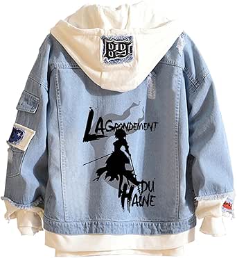 Leather Jacket Yu Yu Hakusho Jean Jacket Bungo Stray Dogs Blanket