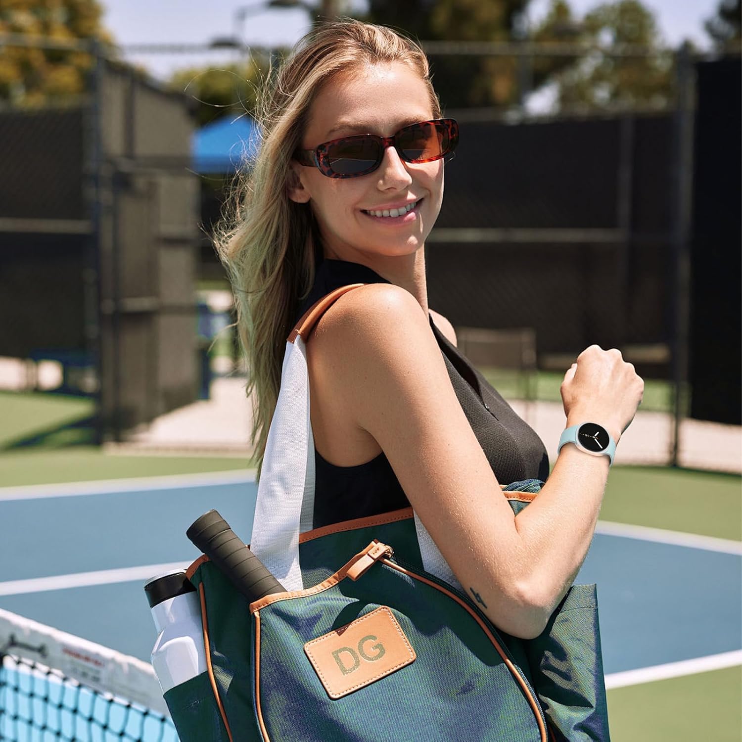 6 Pack Sport Bands Compatible with Samsung Galaxy Watch 8 40mm 44mm/Galaxy Watch 8 Classic 46mm, No Gap Soft Silicone Strap for Men Women - Image 7