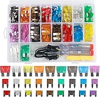 YGDMD 306PCS Car Fuses Assortment Kit: Mini, Low Profile Mini & Standard Automotive Fuses (2A-35A) + Circuit Tester & Puller