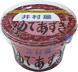 井村屋 カップゆであずき 300g ×4個