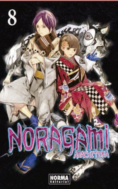 Portada de Noragami 8