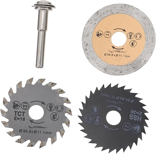 Hemobllo 1 Unidades mini hoja de sierra circular de corte de diamante cuchillas de disco para herramienta Rotary Cutting Wheels Kit de herramientas