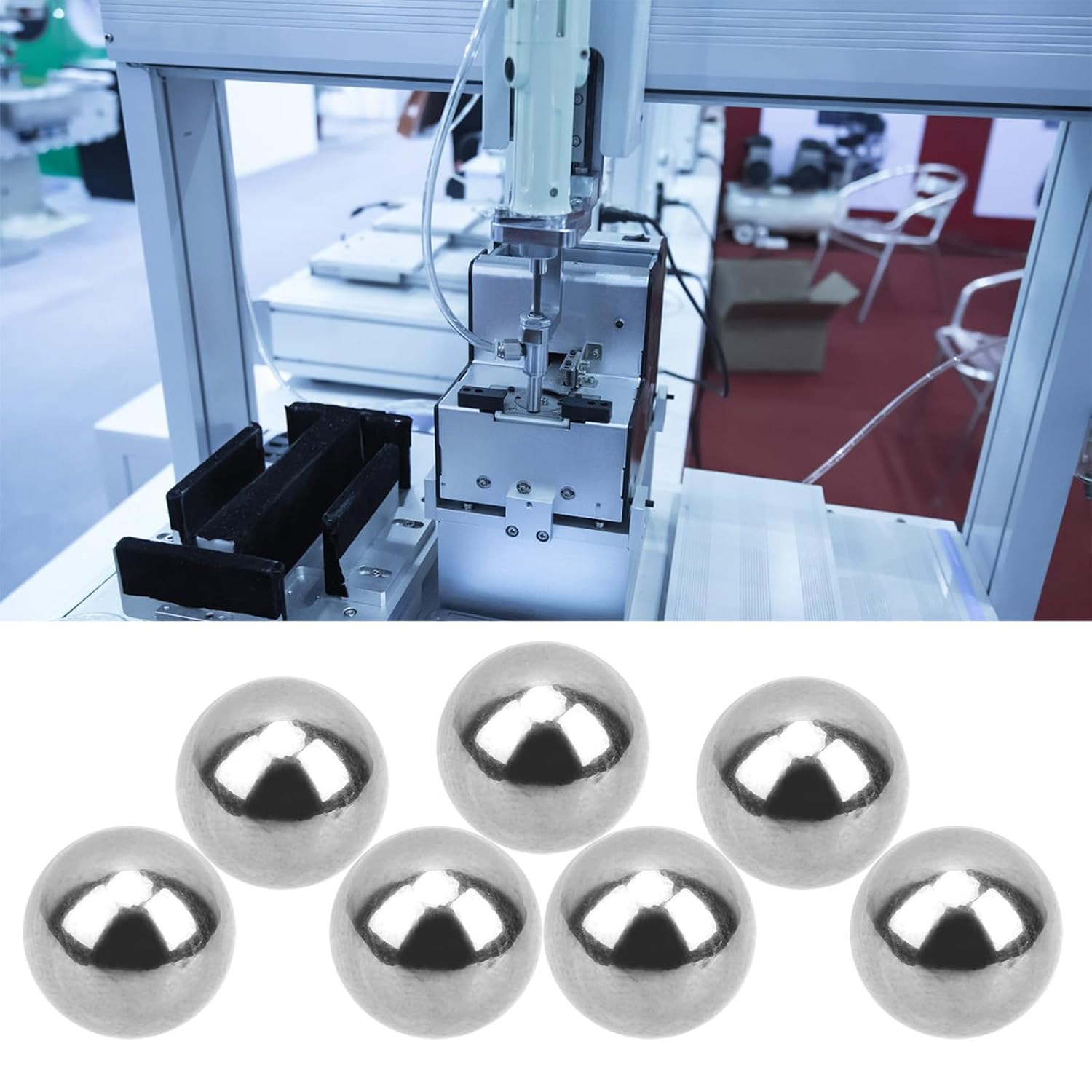 100Pcs 9mm(0.35") 304 Stainless Steel Bearing Balls