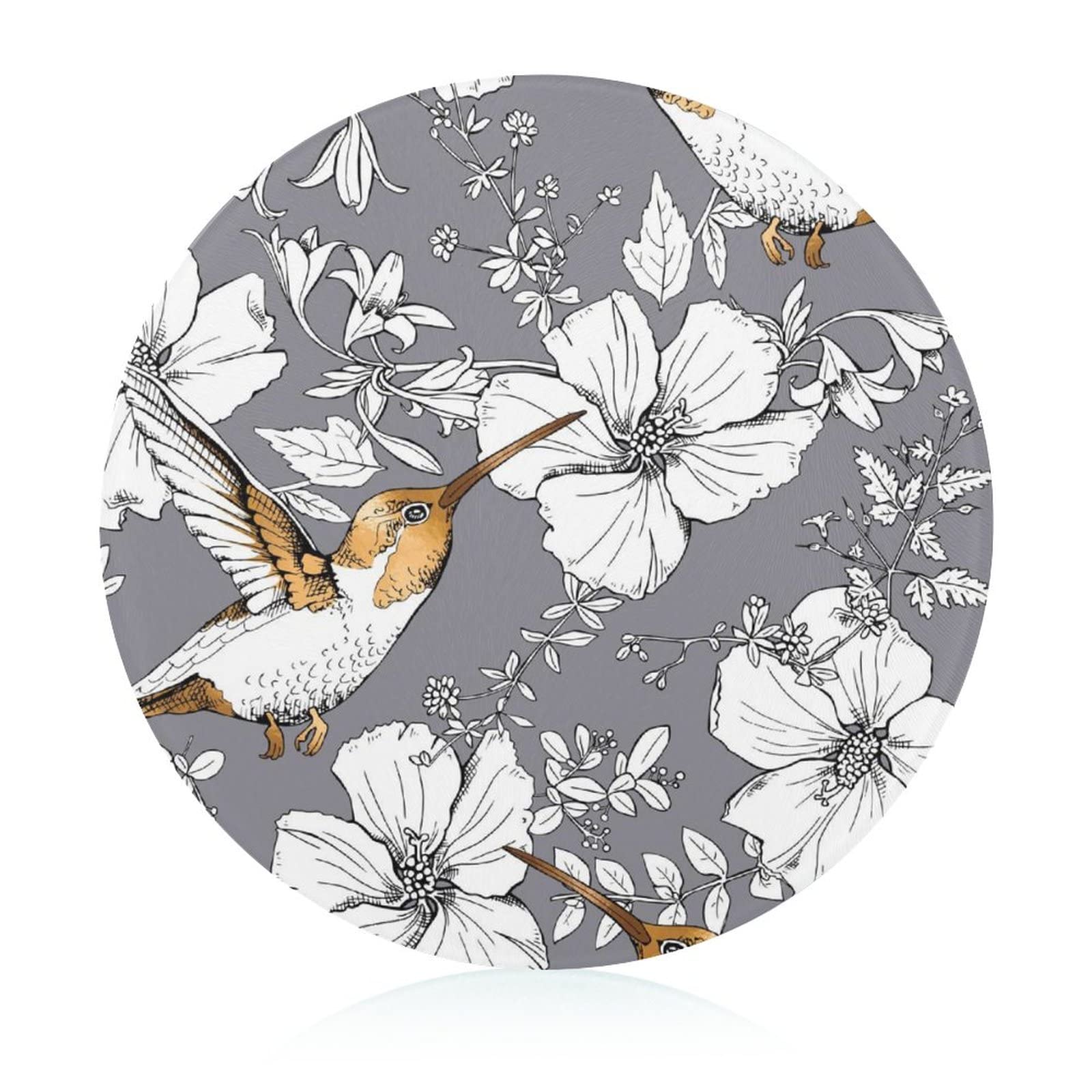Plaques de cuisine oiseau gris blanc pour préparer vos apéritifs dinatoires