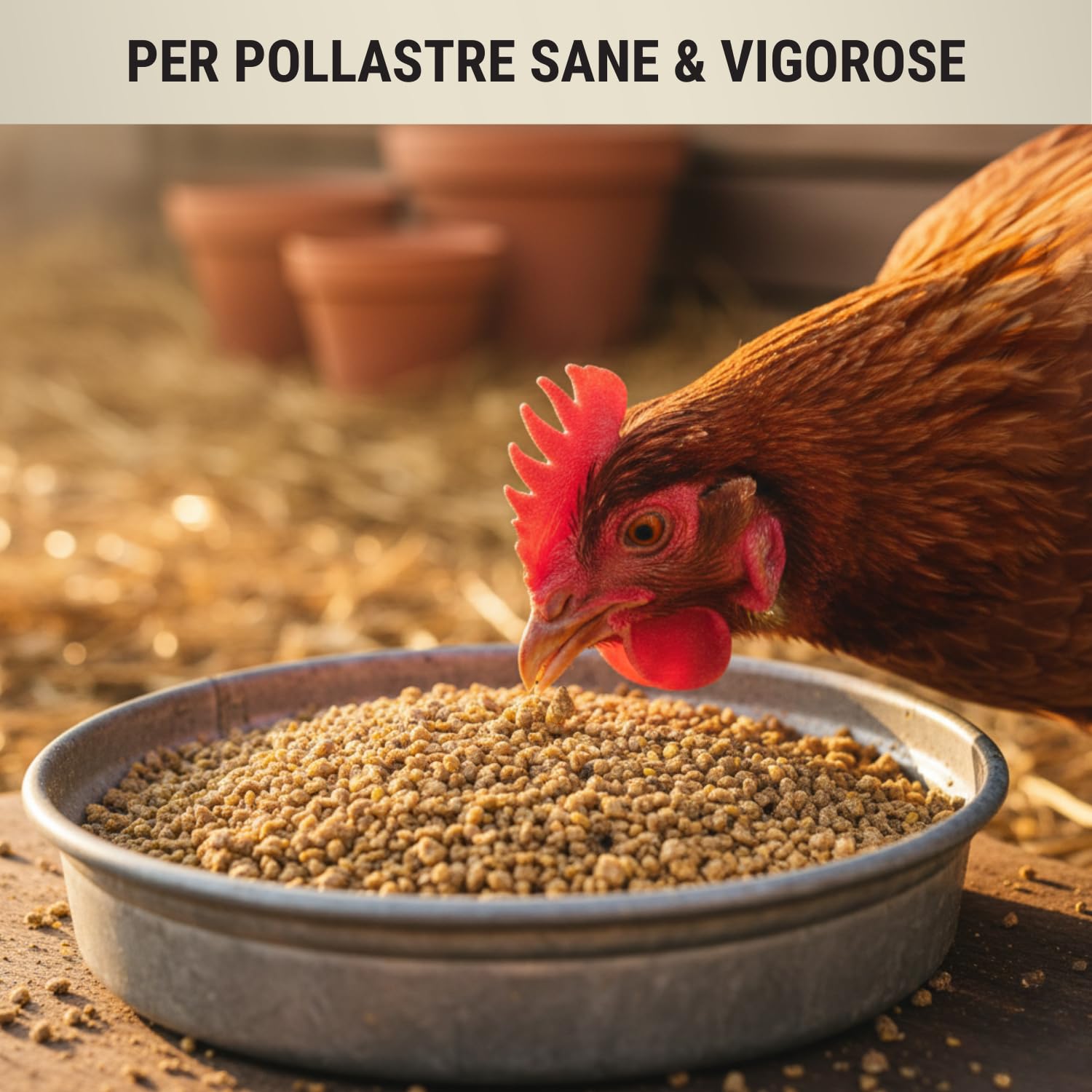 Agrarzone BIO Mangime per Pollastre 20 kg - Alimento Completo per Giovani Galline (6-21 Settimane) - Per Sviluppo Sano & Crescita - Premium Austria Senza OGM