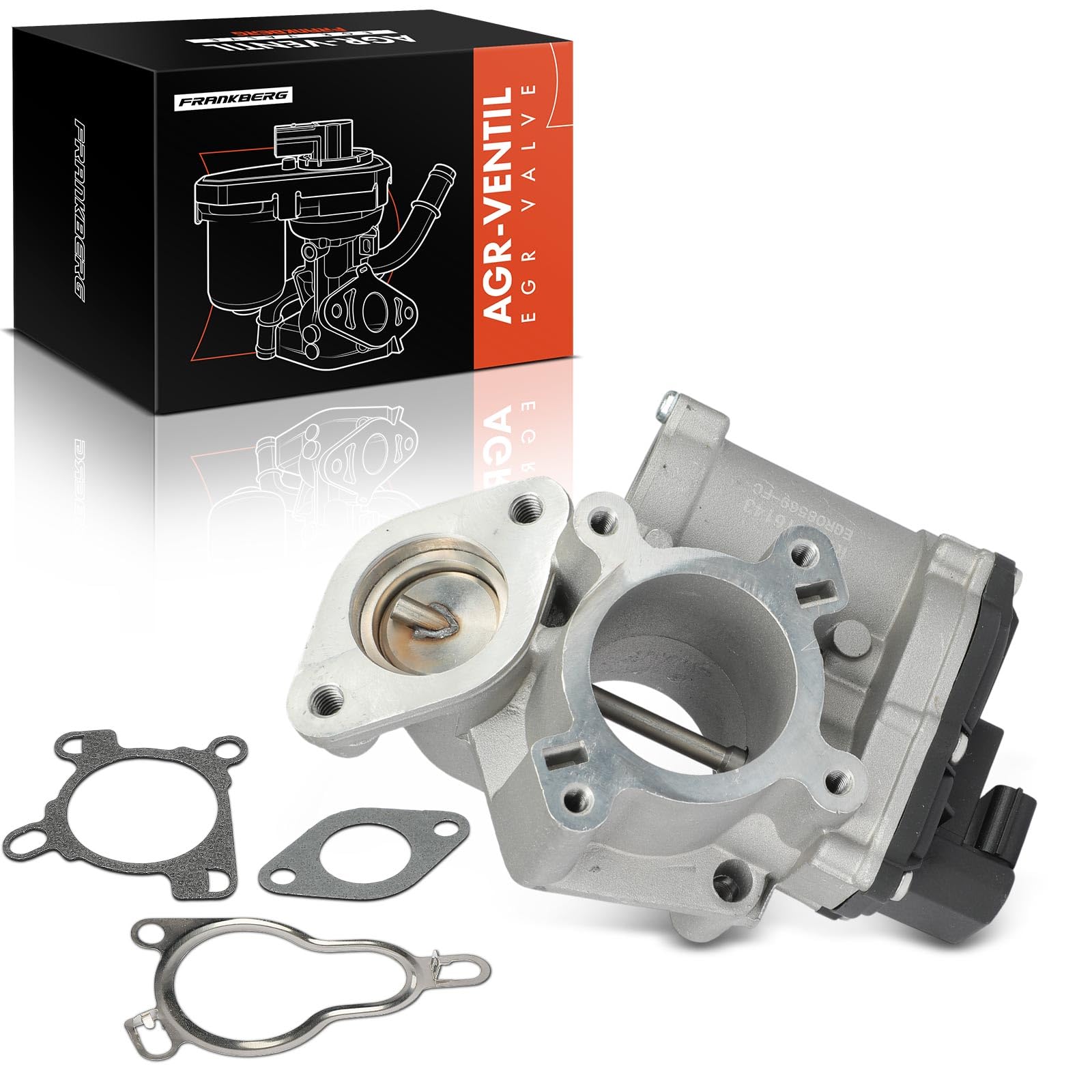 Frankberg Válvula EGR de recirculación de gases de escape 95508569 | Compatible con: Grand Scénic III JZ0/1, Plataforma plana/chasis NV400 X62 X62B, M.e.g.a.n.e CC EZ0/1, Caja NV400 X62 X62B