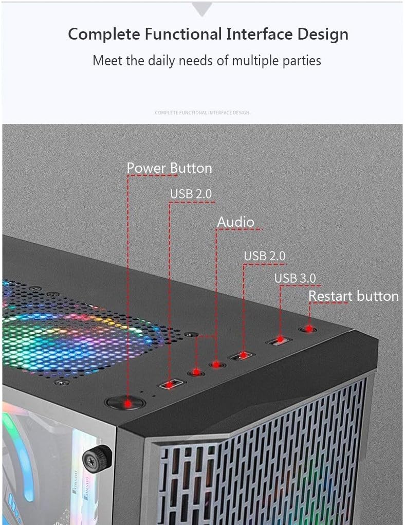 Gabinete Gamer ATX Testado por 7 dias: Estilo e desempenho para jogos