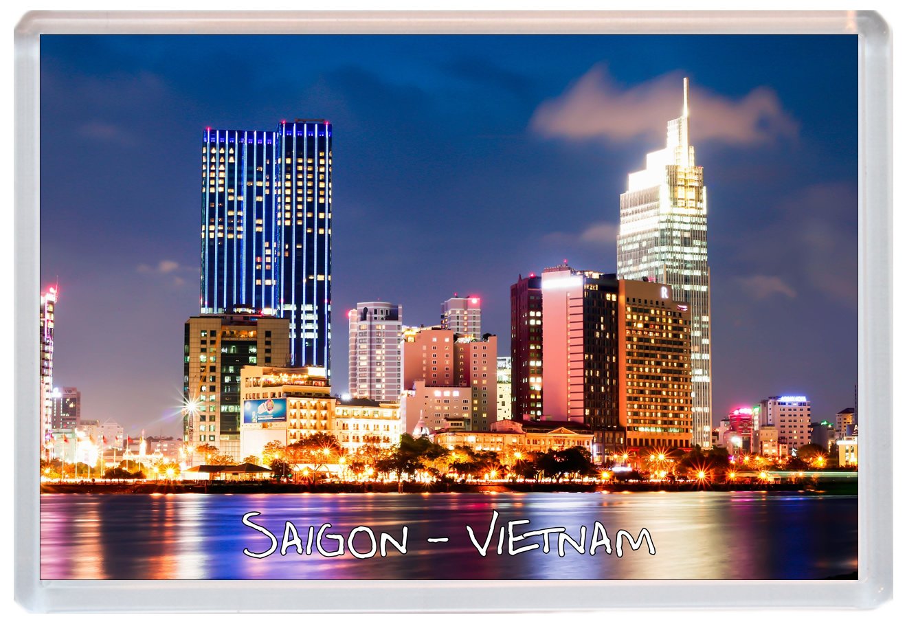 Baked Bean Store Saigon - Vietnam - Jumbo Fridge Magnet Id192