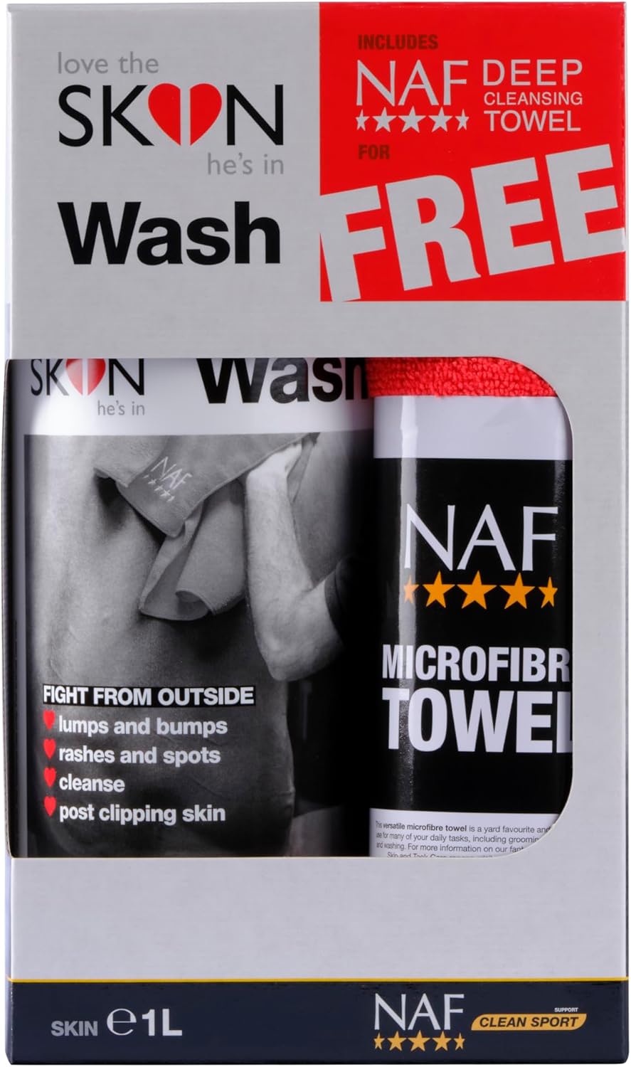 Natural Animal Feeds NAF Love The Skin Hes In Skin Wash: 1L