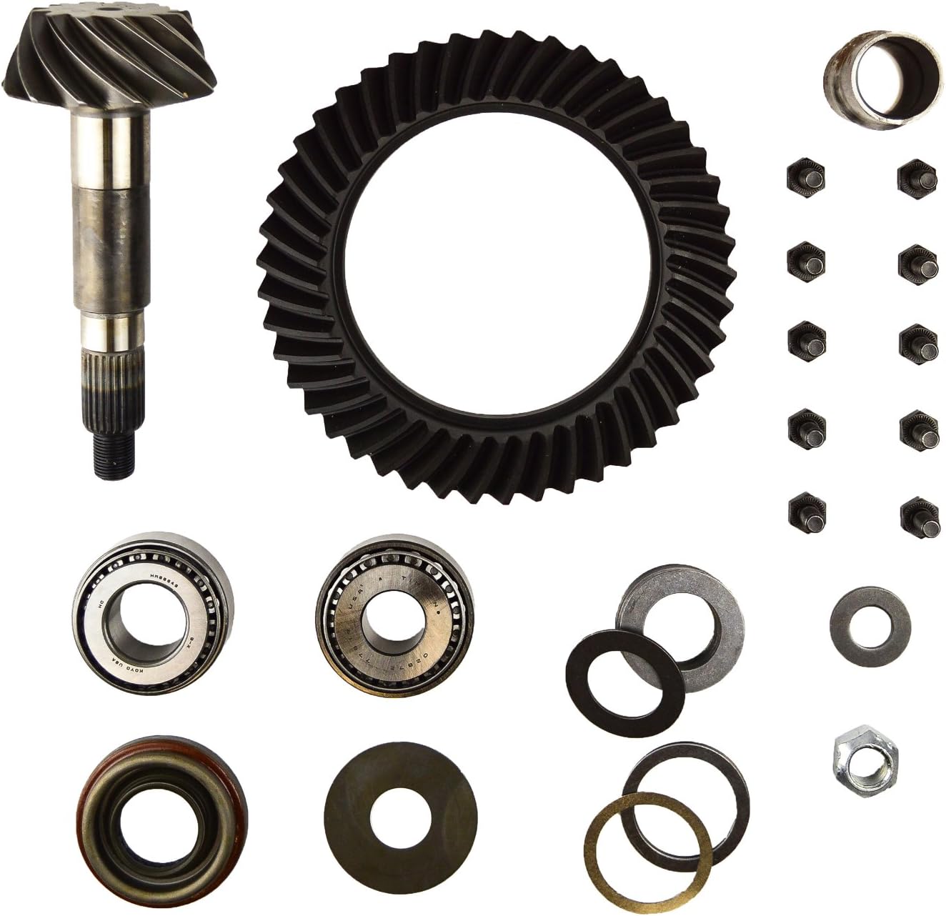 Spicer 707338-1X Differential Ring and Pinion Gear Set for DANA 44, 3.54 Ratio