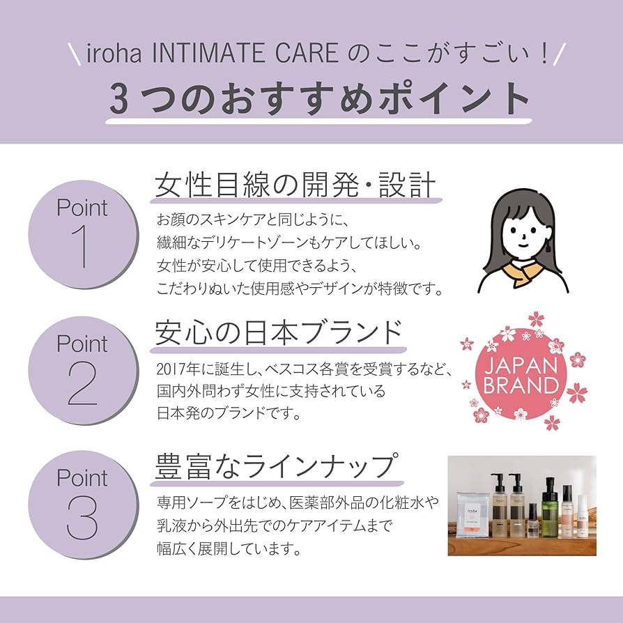 Amazon.co.jp: iroha イロハ VIO トリートメントローション 無