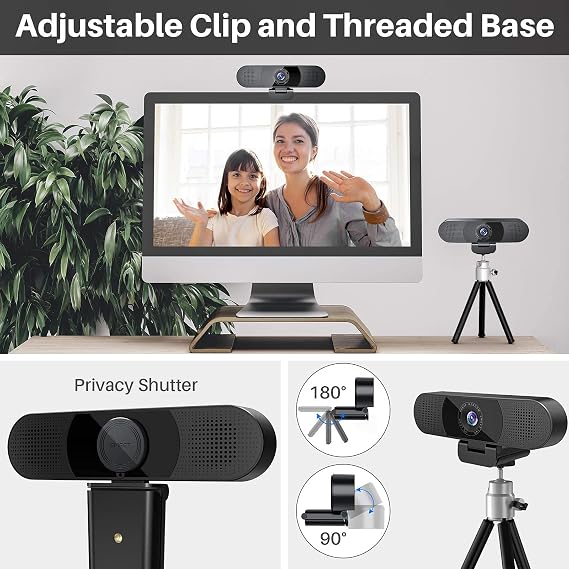EMEET C950 1080P and C980 Pro 3-in-1 1080P Webcam for PC