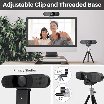 EMEET C950 1080P and C980 Pro 3-in-1 1080P Webcam for PC