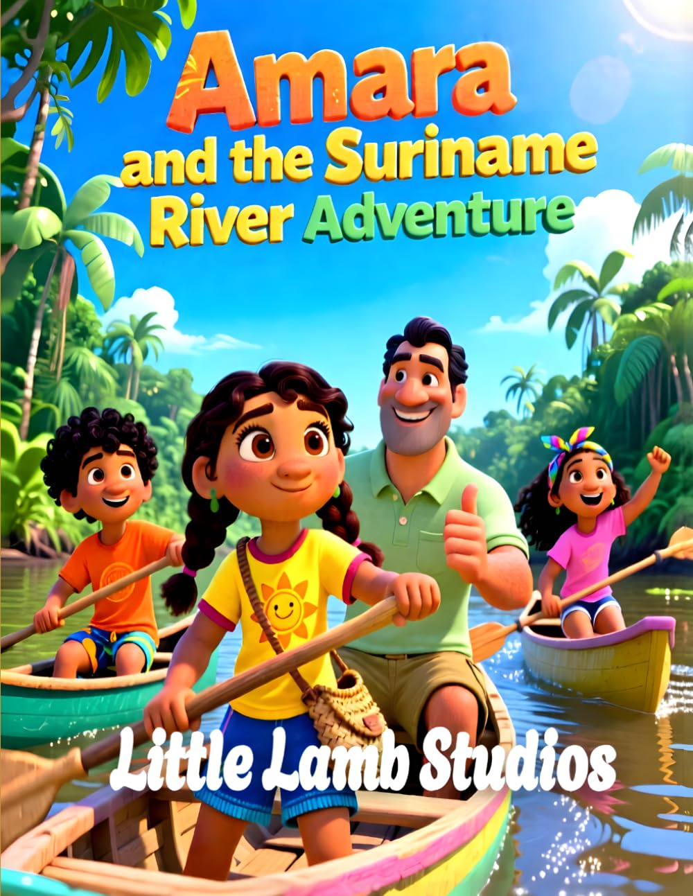 Amara and the Suriname River Adventure: A Christian Children’s Story About Courage: A Heartwarming Kids Bible Story Teaching Bravery, Faith, and Trust in God (Joshua 1:9) (Faith-Filled Adventures)