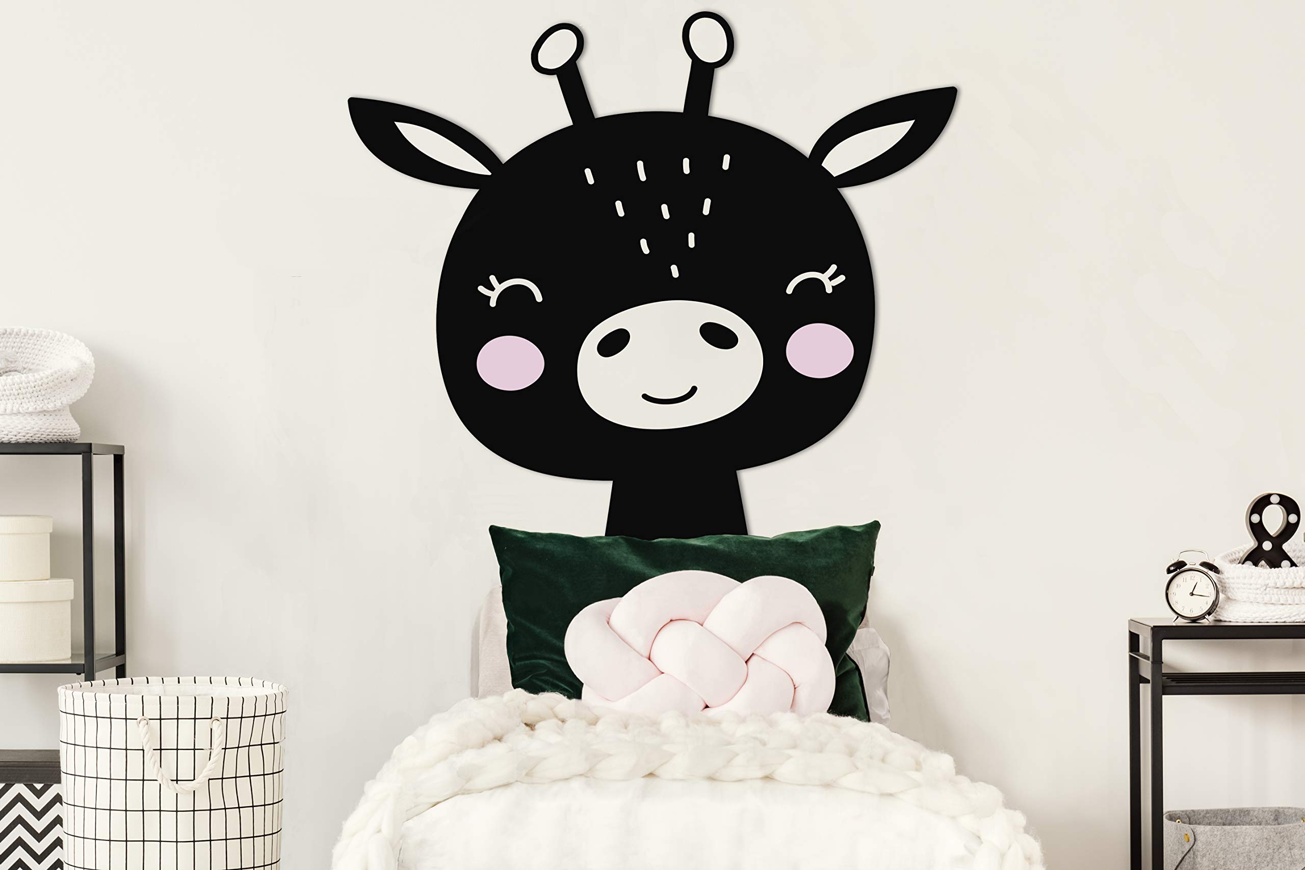 Oedim Cabecero Infantil Cama PVC Animales Jirafa 100x143cm | Cabecero Ligero, Elegante, Resistente y Económico