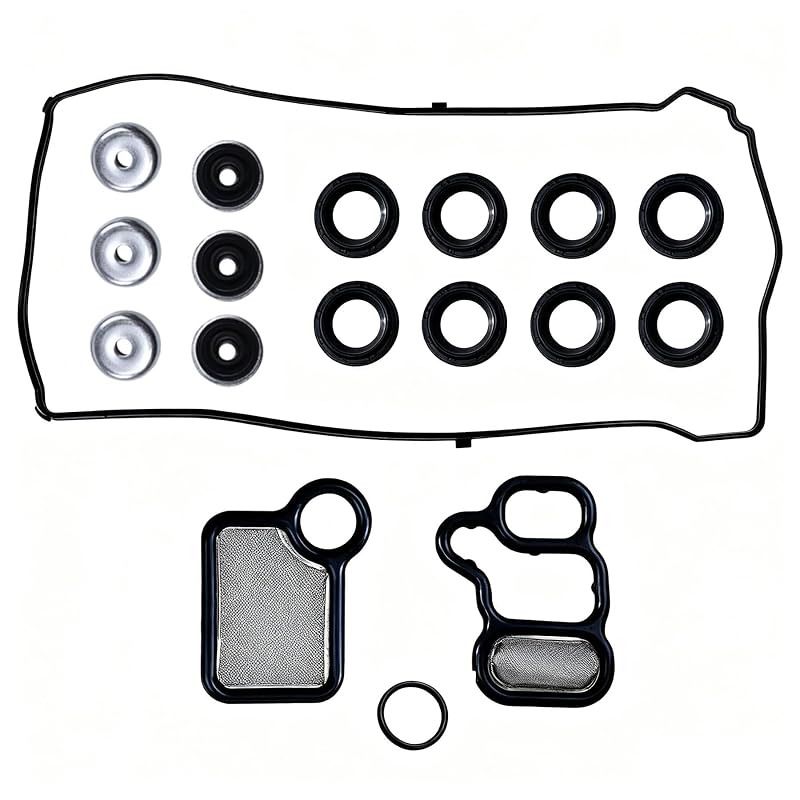 Kit de juntas da tampa de válvulas MINETPS VS50614R para Honda e Acura 2.0L, 2.3L e 2.4L – 1 unidade