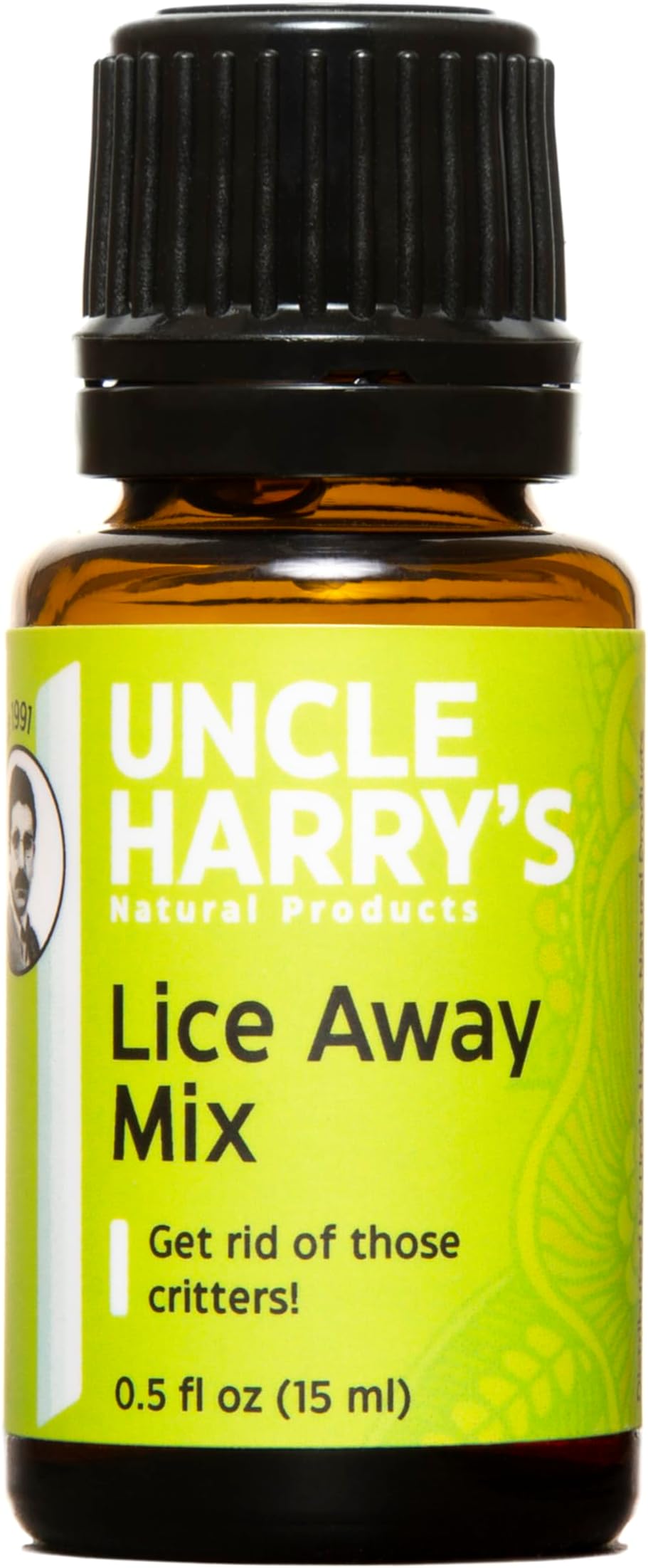Lice Away Mix Aromatherapy Synergy Blend, Can Help Eliminate Adult Head Lice and Eggs with Pure Plant Essences, No Harsh Chemicals, 0.5 Fluid Ounce