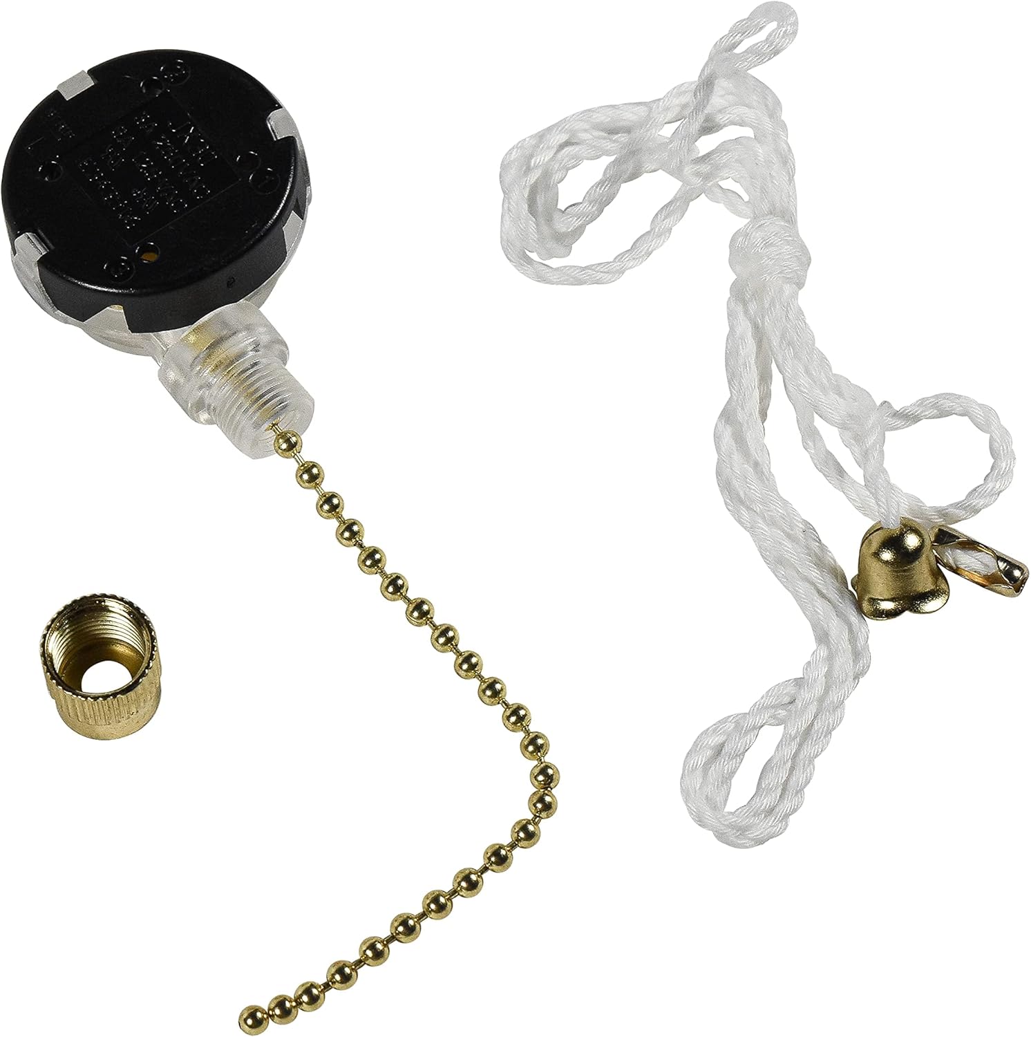 HQRP Switch 3-Speed Pull Chain Control Ceiling Fan Сompatible with Harbor Breeze Ceiling Fan