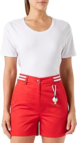 Love Moschino Women's Regular Fit Casual Shorts, red, 40