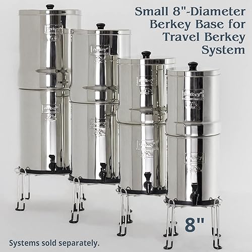 Small Berkey Base Stainless Steel Stand - Thumbnail 2