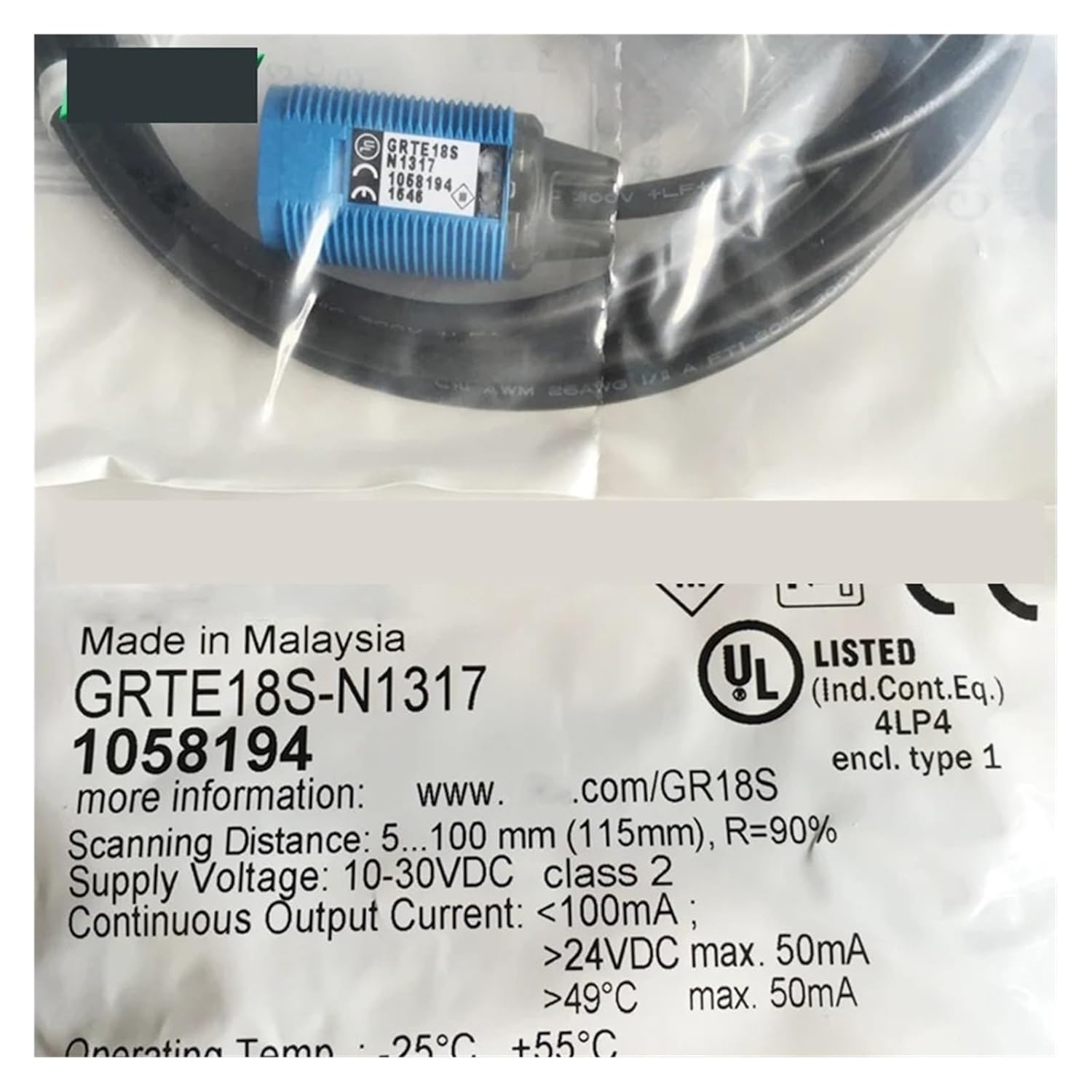 1pcs Photoelectric Switch MHT15-N2317 GRTE18S-N1317(GRTE18S-N1317)