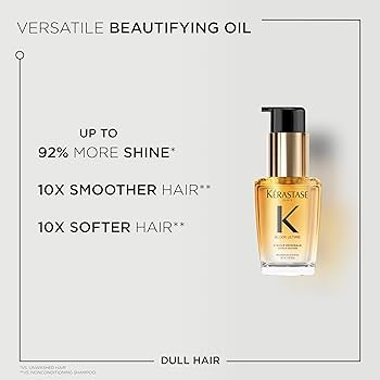 Amazon.com: Kerastase Elixir Ultime Refillable Hair Oil - Hydrates