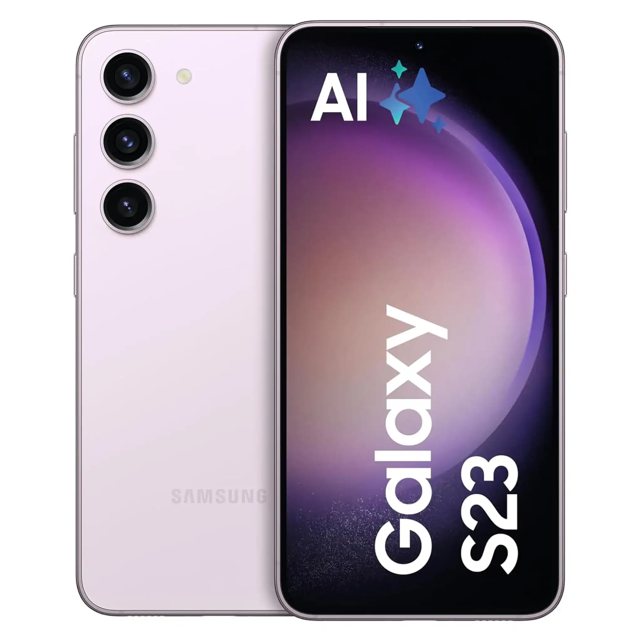 Samsung Galaxy S23 AI-Android-Smartphone, 256GB, 3.900mAh Akku, Smartphone ohne Vertrag Lavender inkl. 36 Monate Herstellergarantie [Exklusiv bei Amazon]