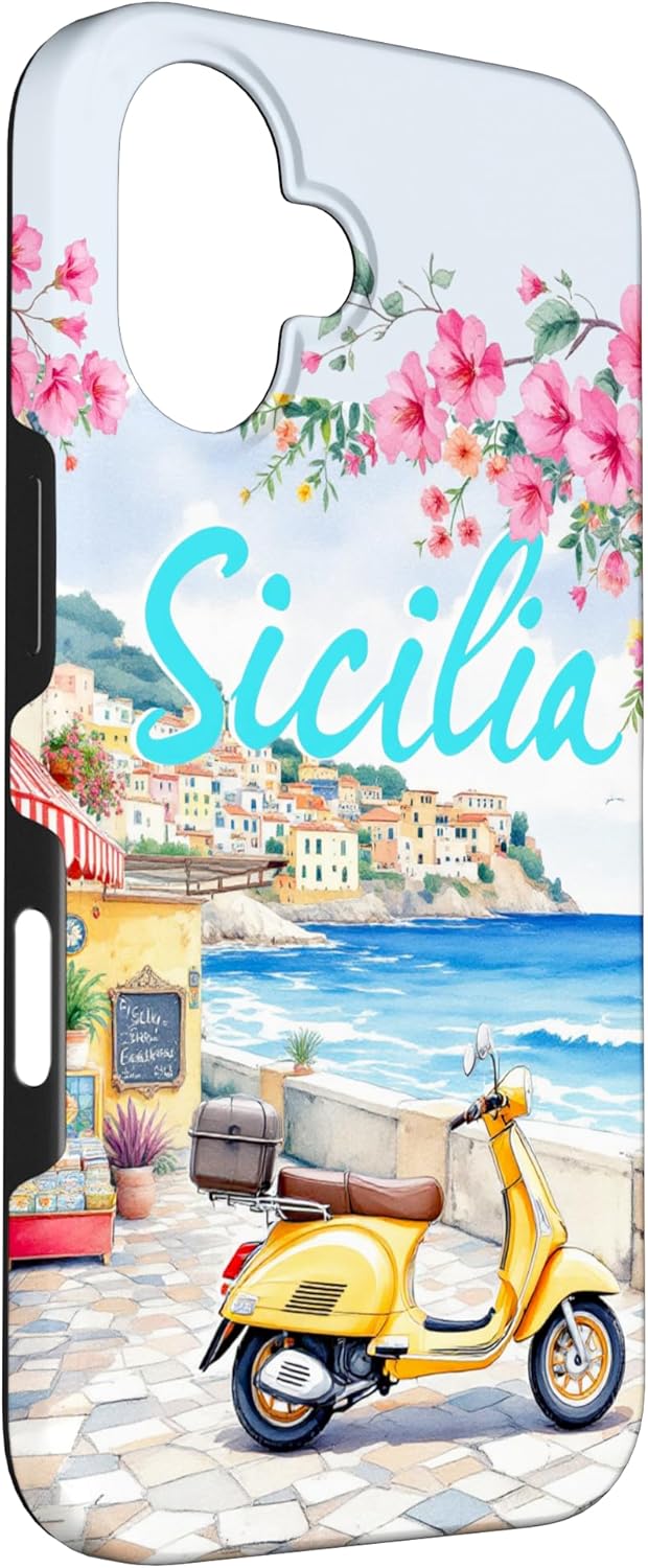 Summer,lemon,Mediterranean,Sicily,Sicilian holiday art Case for iPhone 16