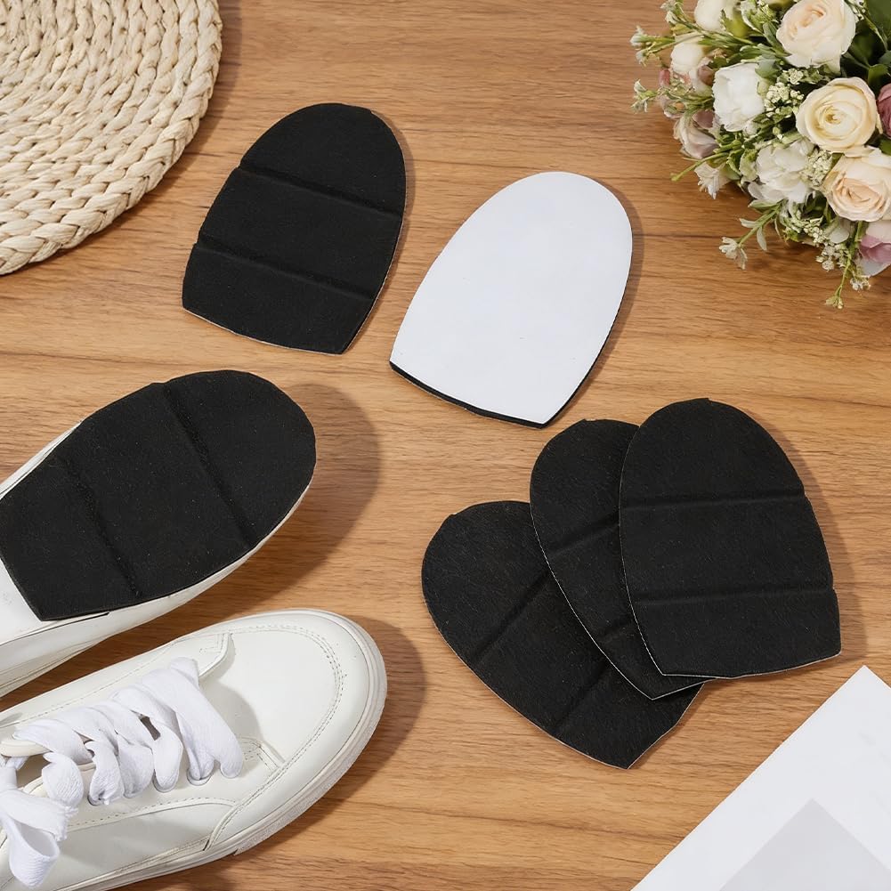 OLYCRAFT 6 Pairs Replacement Bowling Shoe Slide Sole Self-Adhesive Soles Bowlings Accessories for Men Women Sports Shoe image 4