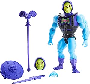 Masters of the Universe GVL77 Mattel Collectible - Origins Battle Armor Skeletor Action Figure (He-Man, Motu)