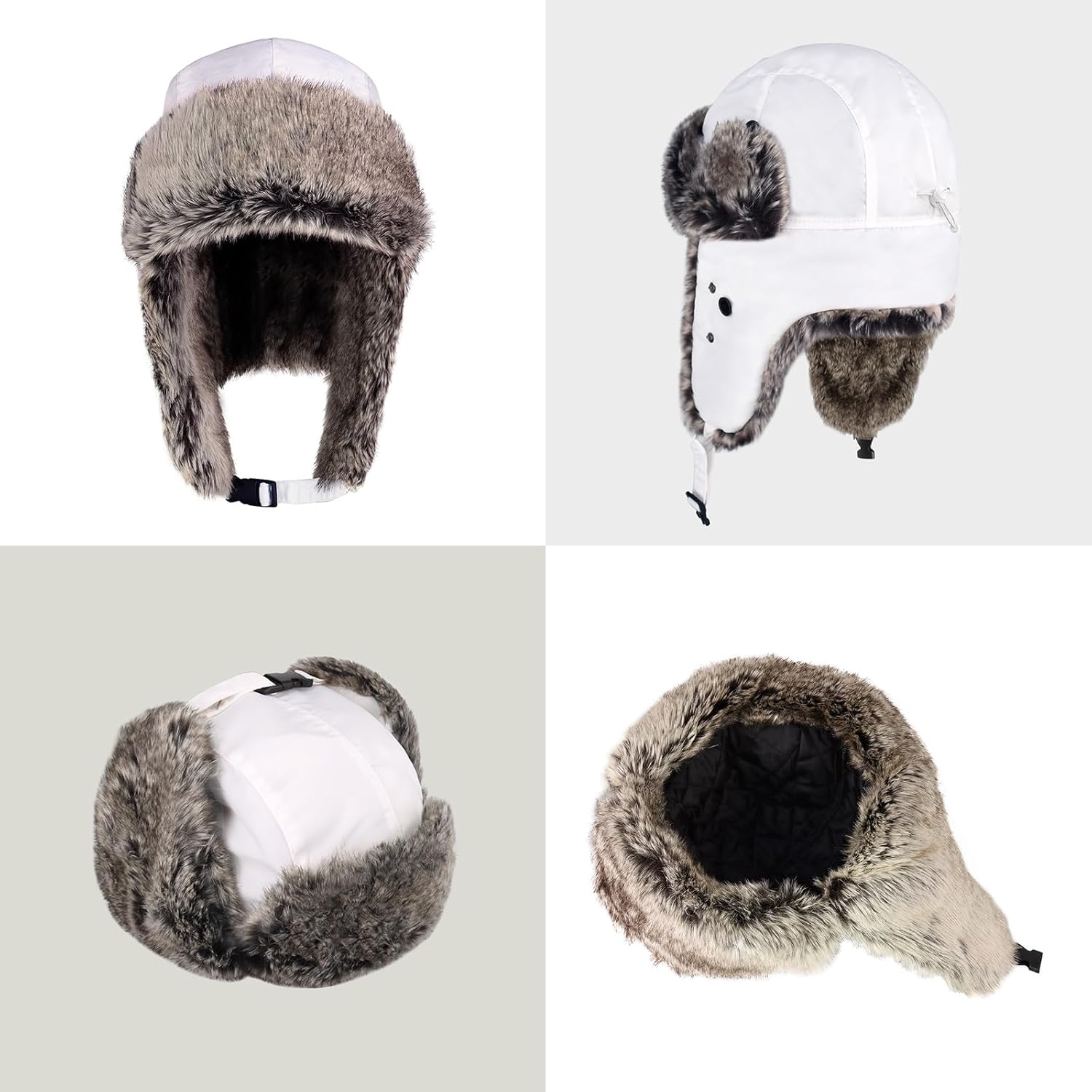 CHOK.LIDS Waterproof Winter Trappers Unisex Premium Strength Ushanka Ear Flap Chin Strap Cold Weather Outdoor - Image 2