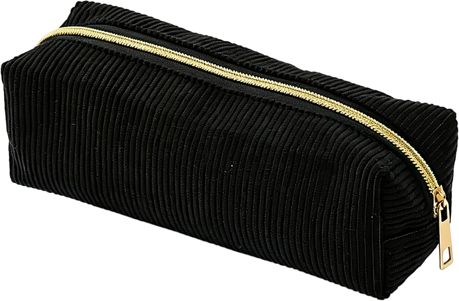 Pencil Case Aesthetic Pencil Pouch for Women Pencil Case Small (Black)