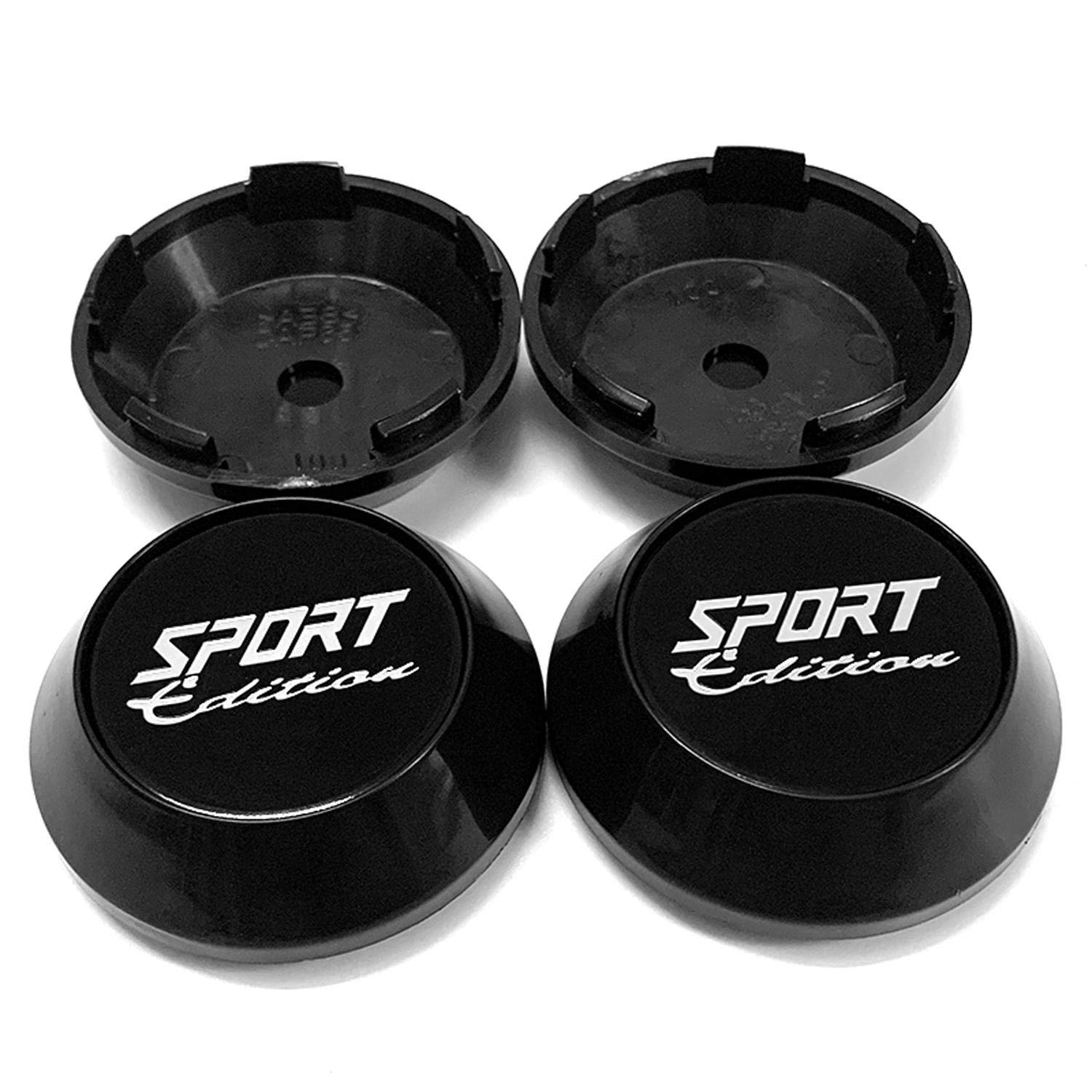 Buy WASHZD 4PCS 65MM SPORT Rim Cap Sportrim Logo Car Wheel Center Hub