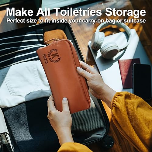 Miniatura 7 de Neceser personalizado para hombres con nombre  Neceser para hombres para viajar  Kit Dopp  Neceser para hombre  Regalos de boda  Regalos de