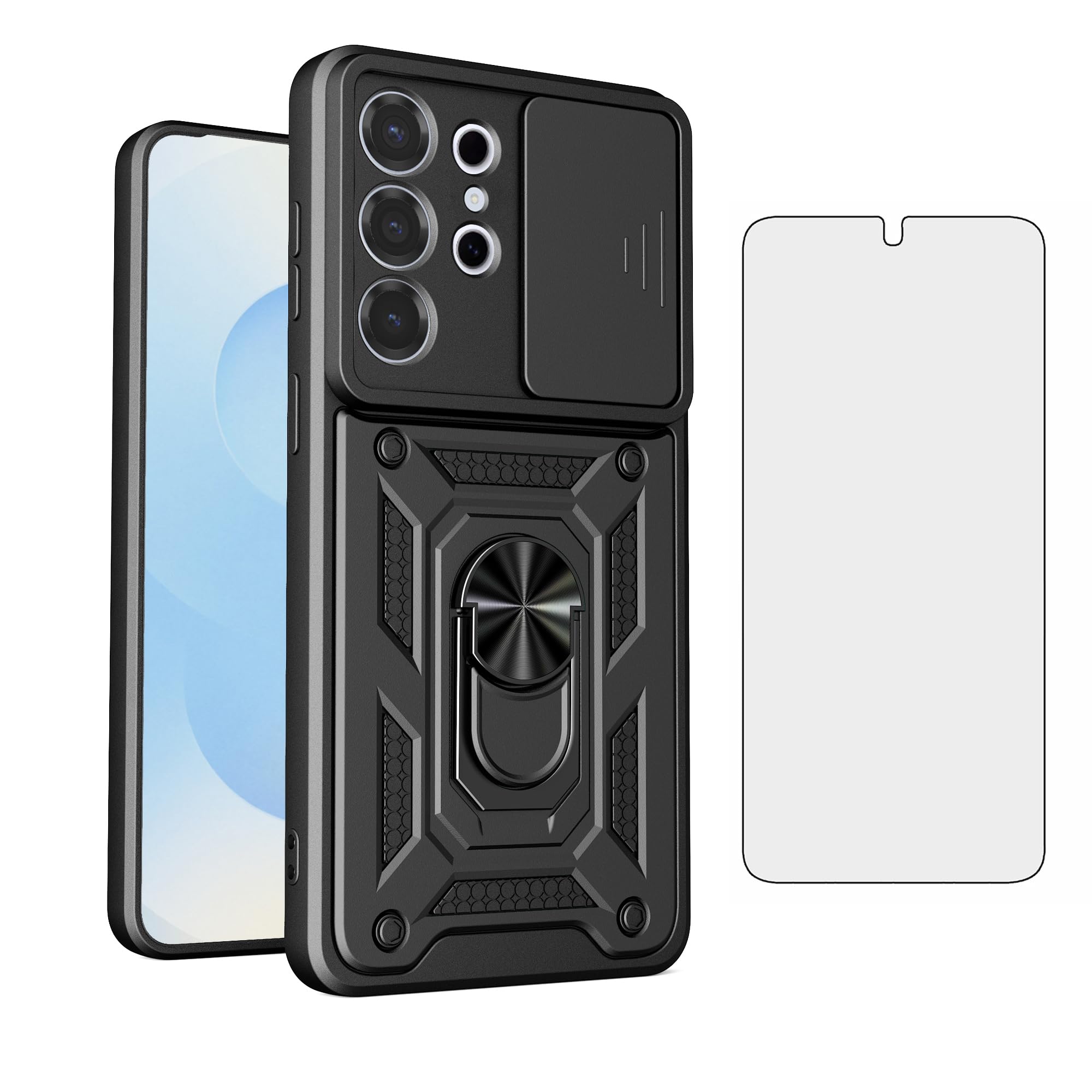 Coque Samsung Galaxy S26 Ultra protégeant l'écran et les objectifs - 8