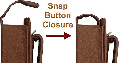 Miniatura 2 de Medtronic - Funda de piel con protector de pantalla y clip para cinturón (cordón para el cuello) para bomba de insulina mínima Medtronic 630G 640G